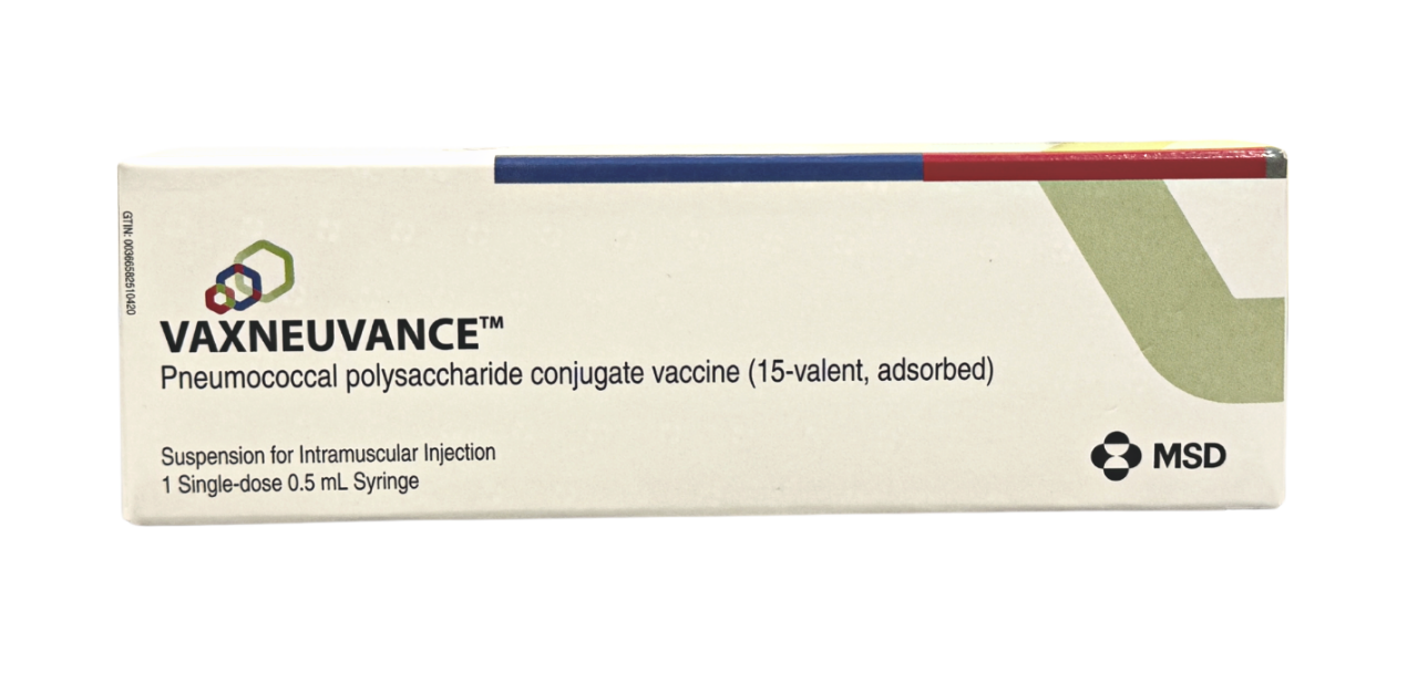 15价肺炎球菌疫苗(Vaxneuvance 15)
